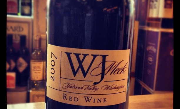 W.J. Meek Red Wine