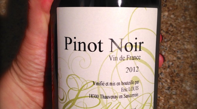 Eric Louis Pinot Noir “Vin de France”